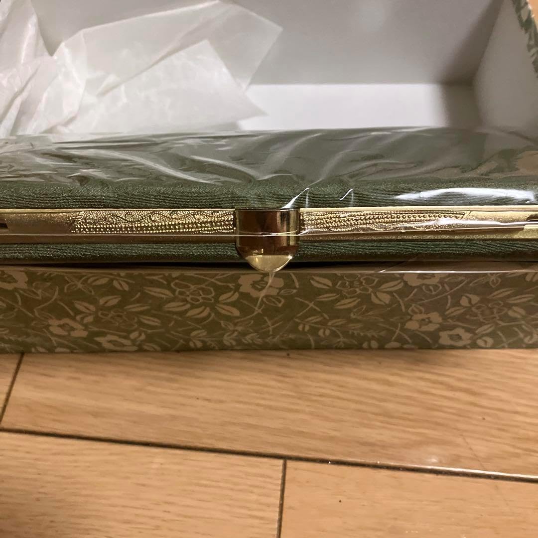 沙織謹製 草履バッグセット 24cm Lサイズ古典柄 帯地 01552